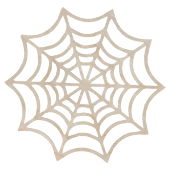 DREWNIANA PAJĘCZYNA PODKŁADKA OZDOBA HALLOWEEN ZAWIESZKA NA ŚCIANĘ DRZWI OKNO