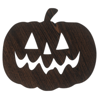 DĄB WENGE DYNIA TWARZ BUZIA HALLOWEEN OZDOBA ZAWIESZKA NA ŚCIANĘ DRZWI OKNO