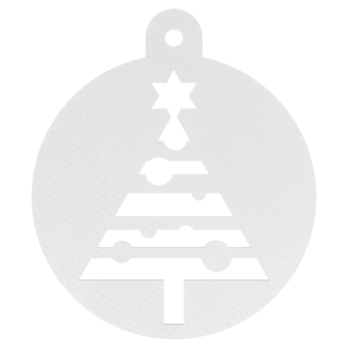 BIAŁA BOMBKA CHOINKA NA CHOINKĘ OZDOBY ŚWIĄTECZNE BOŻE NARODZENIE DECOR