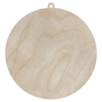 DREWNIANA BOMBKA GŁADKA NA CHOINKĘ OZDOBY ŚWIĄTECZNE BOŻE NARODZENIE DECOR