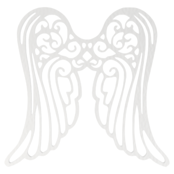 SKRZYDŁA BIAŁE ANIOŁ SKRZYDEŁKA ANIELSKIE BAZA DECOUPAGE DO ANIOŁA