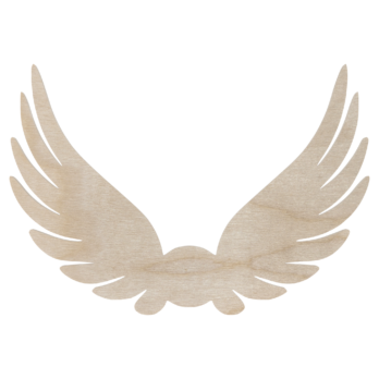 SKRZYDŁA DREWNIANE ANIOŁ SKRZYDEŁKA ANIELSKIE BAZA DECOUPAGE DO ANIOŁA