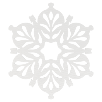 BIAŁA BOMBKA ŚNIEŻYNKA NA CHOINKĘ OZDOBY ŚWIĄTECZNE BOŻE NARODZENIE DECOR