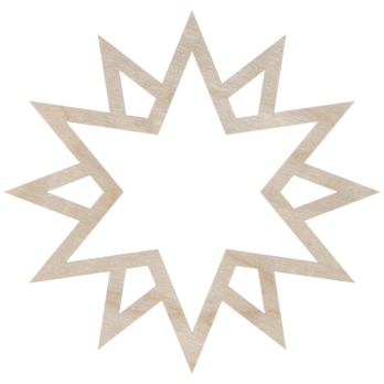 DREWNIANA BOMBKA ŚNIEŻYNKA NA CHOINKĘ OZDOBY ŚWIĄTECZNE BOŻE NARODZENIE DECOR