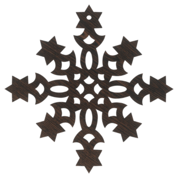 DĄB WENGE BOMBKA ŚNIEŻYNKA GWIAZDKI NA CHOINKĘ OZDOBY ŚWIĄTECZNE BOŻE NARODZENIE