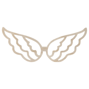 SKRZYDŁA DREWNIANE ANIOŁ SKRZYDEŁKA ANIELSKIE BAZA DECOUPAGE DO ANIOŁA