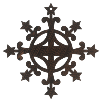 DĄB WENGE BOMBKA ŚNIEŻYNKA GWIAZDKI NA CHOINKĘ OZDOBY ŚWIĄTECZNE BOŻE NARODZENIE