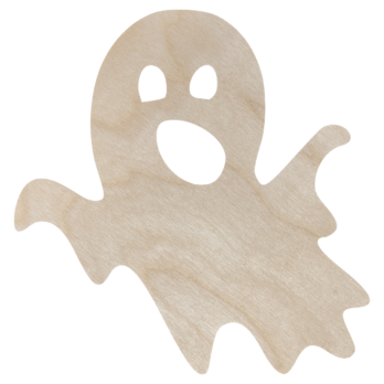 DREWNIANY DUCH DUSZEK HALLOWEEN OZDOBA ZAWIESZKA NA ŚCIANĘ DRZWI OKNO