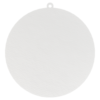 BIAŁA BOMBKA GŁADKA NA CHOINKĘ OZDOBY ŚWIĄTECZNE BOŻE NARODZENIE DECOR