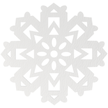 BIAŁA BOMBKA ŚNIEŻYNKA NA CHOINKĘ OZDOBY ŚWIĄTECZNE BOŻE NARODZENIE DECOR