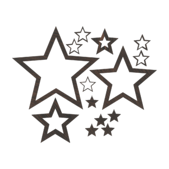 DĄB WENGE ZESTAW OBRĘCZE GWIAZDY GWIAZDKI BAZA MAKRAMA ŁAPACZ SNÓW