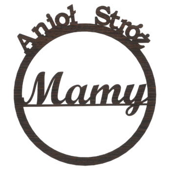 DĄB WENGE OBRĘCZ ANIOŁ STRÓŻ MAMY BAZA MAKRAMA ŁAPACZ SNÓW