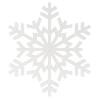 BIAŁA ŚNIEŻKA ŚNIEŻYNKA NA OKNO ŚCIANĘ WITRYNĘ DEKORACJA ŚWIĄTECZNA 20CM