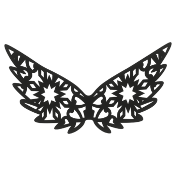 SKRZYDŁA CZARNE ANIOŁ SKRZYDEŁKA ANIELSKIE BAZA DECOUPAGE DO ANIOŁA