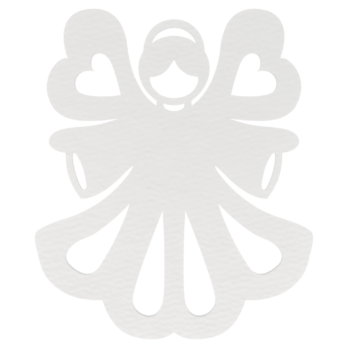 BIAŁY ANIOŁEK W SUKNI AŻUROWEJ ANIOŁ OZDOBY ŚWIĄTECZNE BOŻE NARODZENIE OZDOBA DECOR