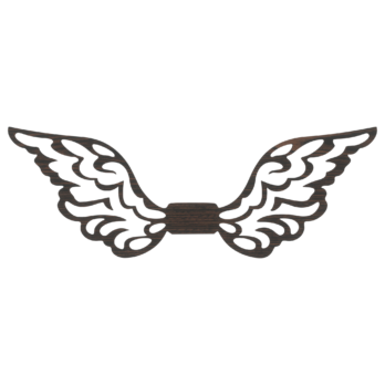 SKRZYDŁA DĄB WENGE ANIOŁ SKRZYDEŁKA ANIELSKIE BAZA DECOUPAGE DO ANIOŁA