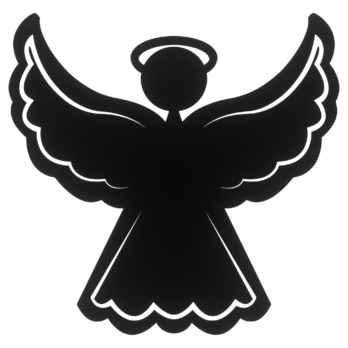 CZARNY ANIOŁEK KOMUNIJNY ANIOŁ OZDOBY ŚWIĄTECZNE BOŻE NARODZENIE OZDOBA DECOR