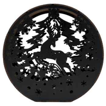 LAMPION DEKORACYJNY BOŻE NARODZENIE LAPMKA ŚWIĄTECZNA DEKORACJA ŚWIETLNA