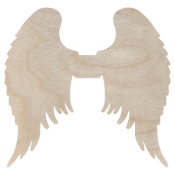 SKRZYDŁA DREWNIANE ANIOŁ SKRZYDEŁKA ANIELSKIE BAZA DECOUPAGE DO ANIOŁA