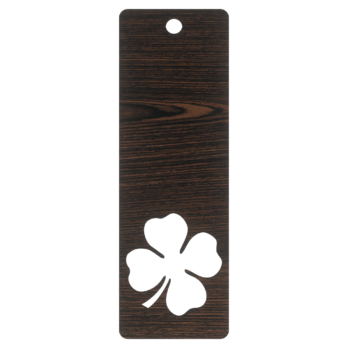 DĄB WENGE ZAKŁADKA DO KSIĄŻKI KONICZYNA AŻUR  DEKOR KSIĄŻKA