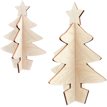 DREWNIANA CHOINKA DEKORACYJNA DEKORACJA ŚWIĘTA DRZEWKO DECOR DECOUPAGE 16CM