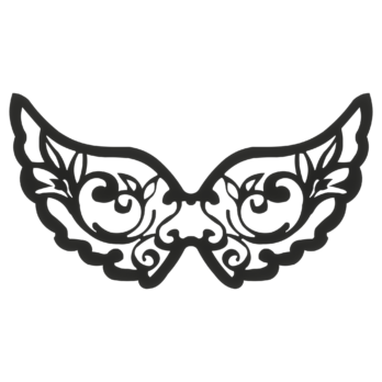 SKRZYDŁA CZARNE ANIOŁ SKRZYDEŁKA ANIELSKIE BAZA DECOUPAGE DO ANIOŁA