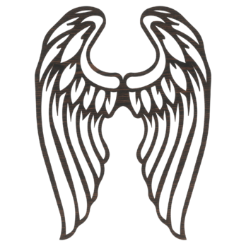 SKRZYDŁA DĄB WENGE ANIOŁ SKRZYDEŁKA ANIELSKIE BAZA DECOUPAGE DO ANIOŁA