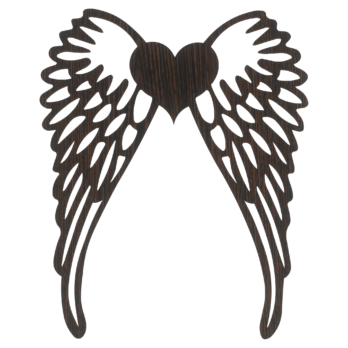 SKRZYDŁA DĄB WENGE ANIOŁ SKRZYDEŁKA ANIELSKIE BAZA DECOUPAGE DO ANIOŁA