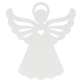 BIAŁY ANIOŁEK Z SERDUSZKIEM ANIOŁ OZDOBY ŚWIĄTECZNE BOŻE NARODZENIE OZDOBA DECOR